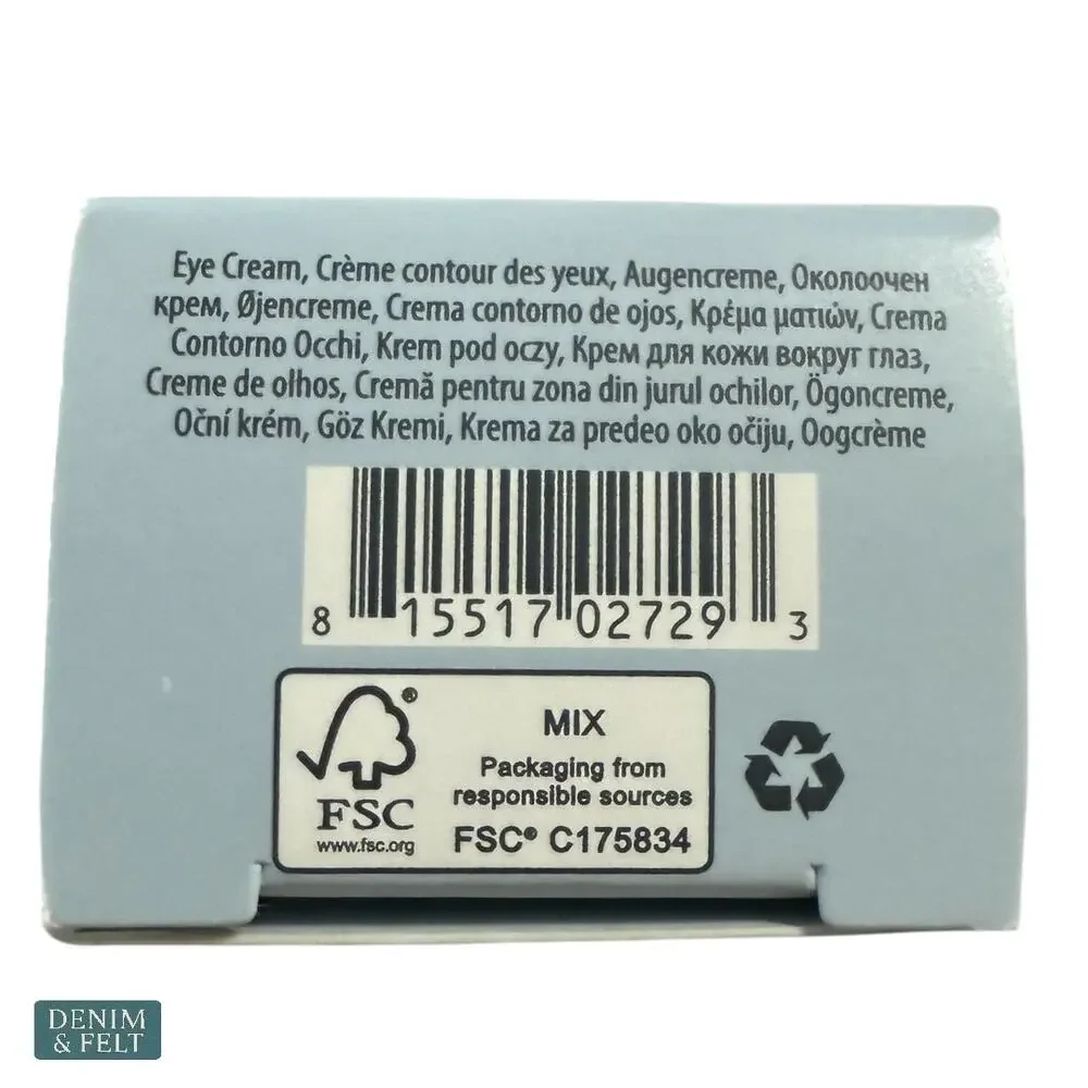 NEW First Aid Beauty Hydrating Eye Cream‎ Hyaluronic Acid Sensitive Skin 0.5oz